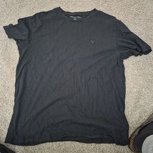 American Eagle Outfitters Charcoal Short Sleeve Tee